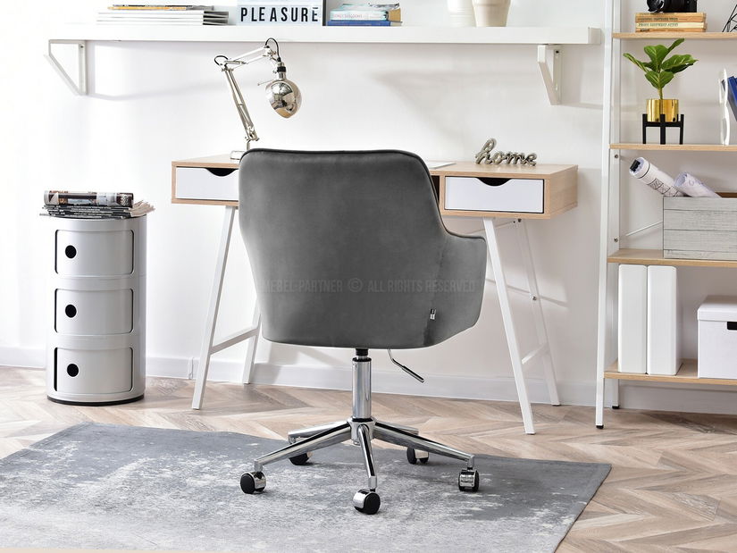 Křeslo Island (šedá + zlatá)