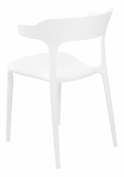 Set 4 ks jídelních židlí Gerry (bílá)