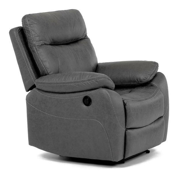 Polohovací křeslo Tricornio (šedá)