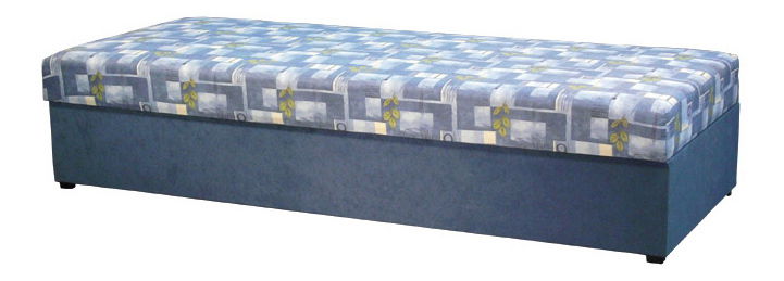 Jednolůžková postel (válenda) 80 cm Kasi (s pružinovou matrací)