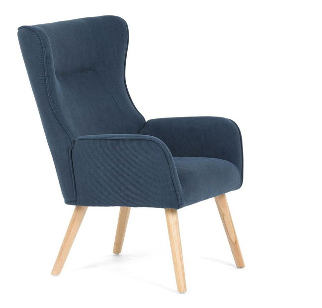 Křeslo Atribuian (modrá)