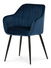 Jídelní židle Prevalecio (modrá)