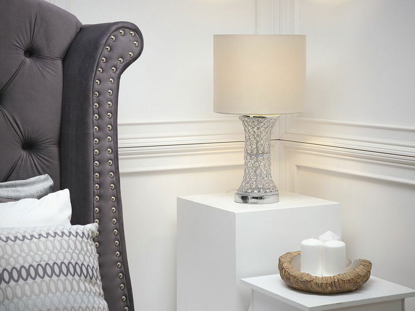 Stolní lampa Laverton (krémově bílá)