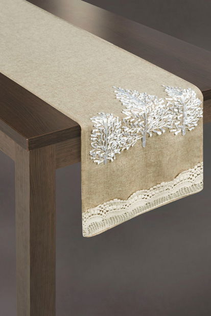 Ubrus 33X140 cm Dena1 (krémová) (1 ks)