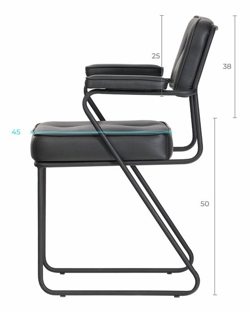 Kancelářská židle Jupo (vícebarevné)