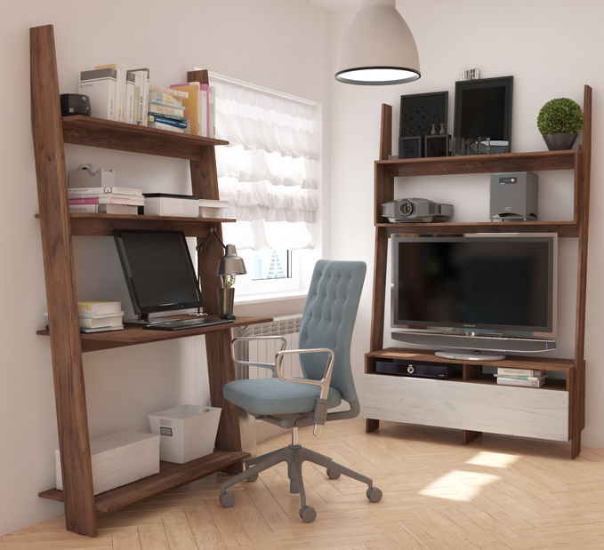 Regál 60 Raul (tobaco)