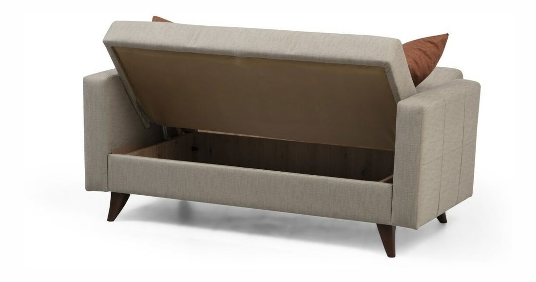 Pohovka dvousedačka Pleione (béžová)