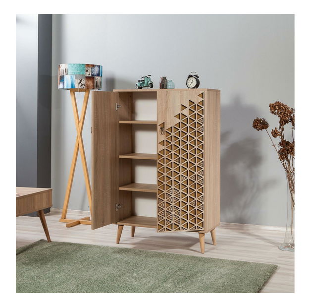 Skříňka Multibox 124 (dub sonoma)