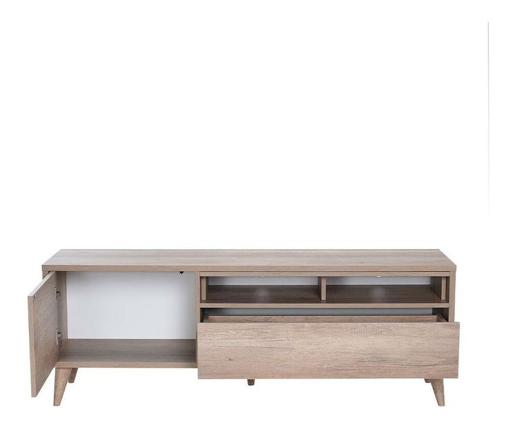 TV skříňka Thea 4 (ořech světlý)