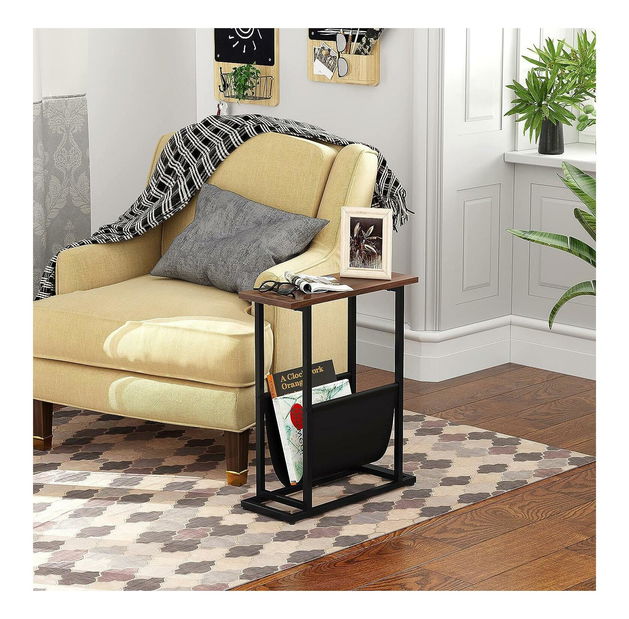  Příruční stolek Kakiso (hnědá)