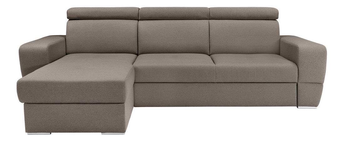 Rohová sedací souprava BRW Paola 2F.URCBK (hnědá) (L)