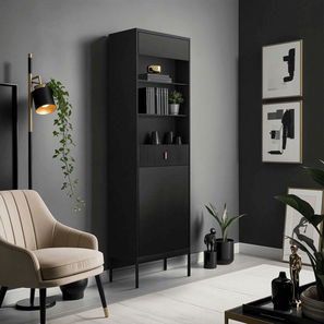 Vitrína Militaba (černá)