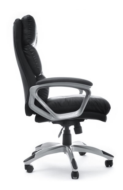 Křeslo Benton (černá + šedá)