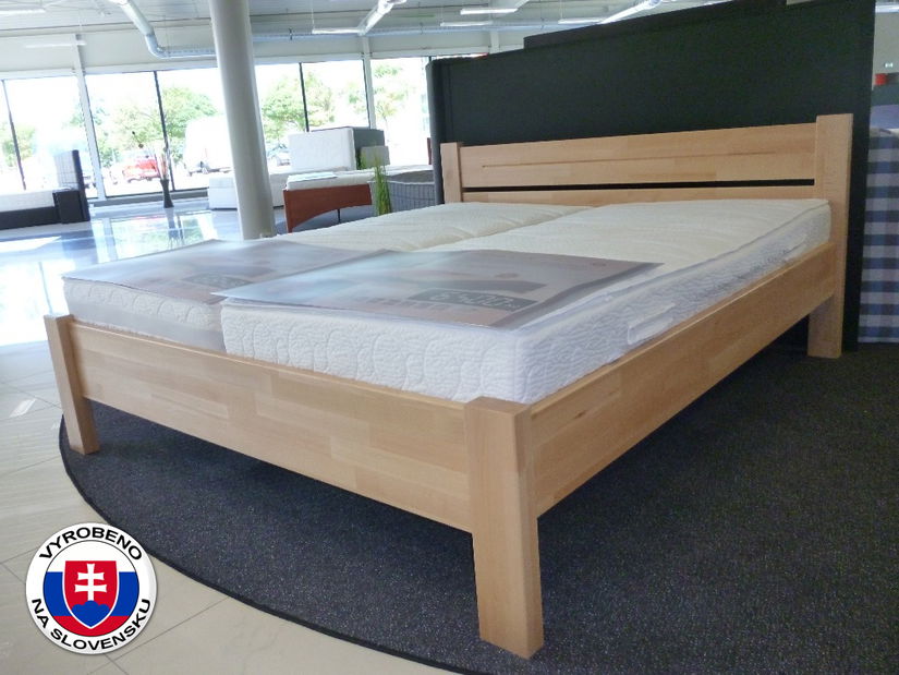 Jednolůžková postel 90 cm Ema (masiv)
