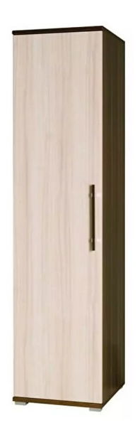 Policová skříň Irvine I26 (jasan tmavý + jasan)