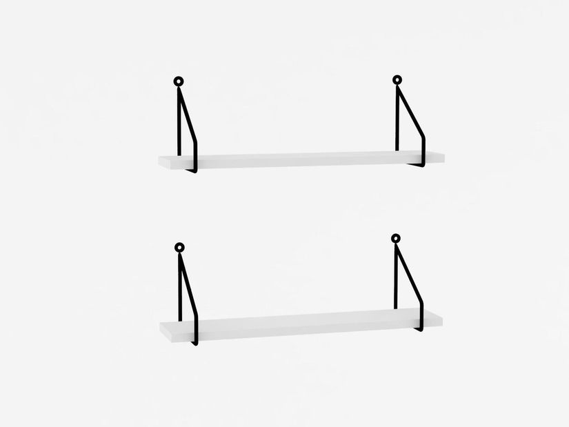 Set 2ks. polic Tubusu (bílá)