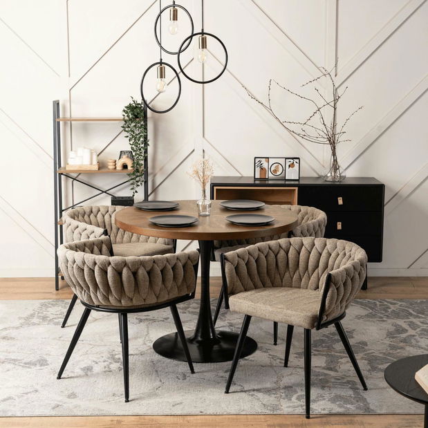 Jídelní židle Encuesta (béžová)