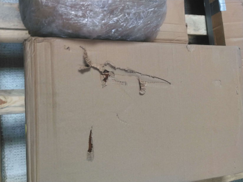 Noční stolek BRW KENT EKOM 1S (Kaštan) *bazar