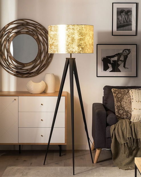 Stojanové svítidlo Silo (zlatá)