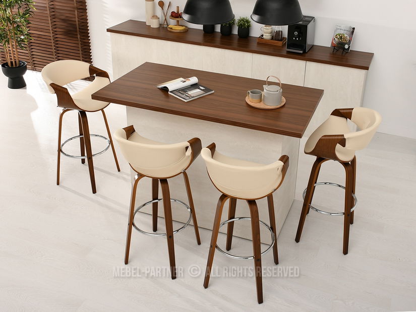 Židle Bjorn H (oříšková + ořech)