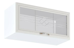 Horní kuchyňská skříňka se sklem G80KS Sillina (sosna andersen)