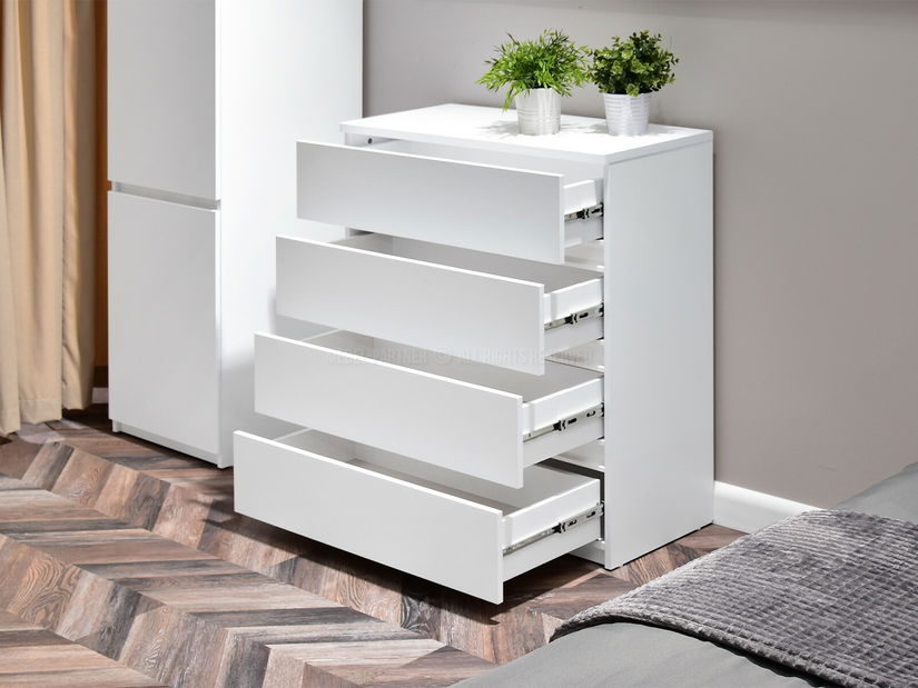 Obývací stěna Lanzamiento 02 (bílá)