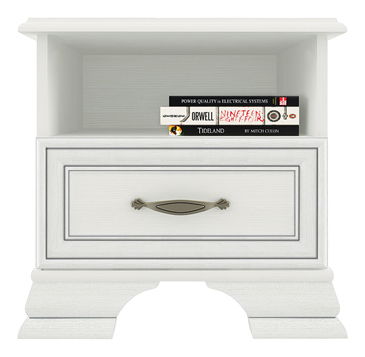 Noční stolek Terina (woodline krém)