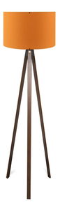 Stojanová lampa Amorekko 3 (oranžová + hnědá)