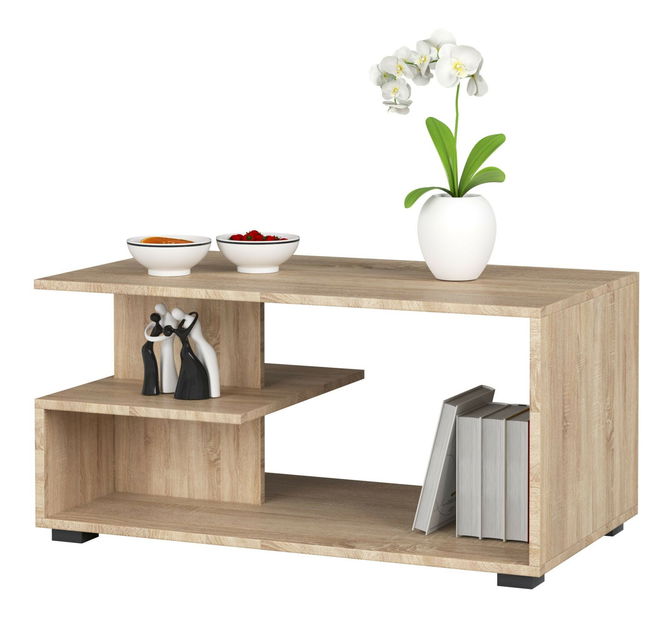 Konferenční stolek Palak (dub sonoma)