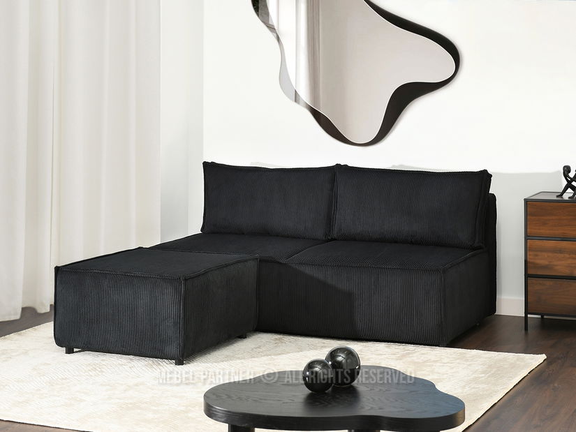 Pohovka dvousedačka Nazismo (černá)