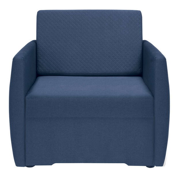 Křeslo BRW Ola 1FBK (modrá)