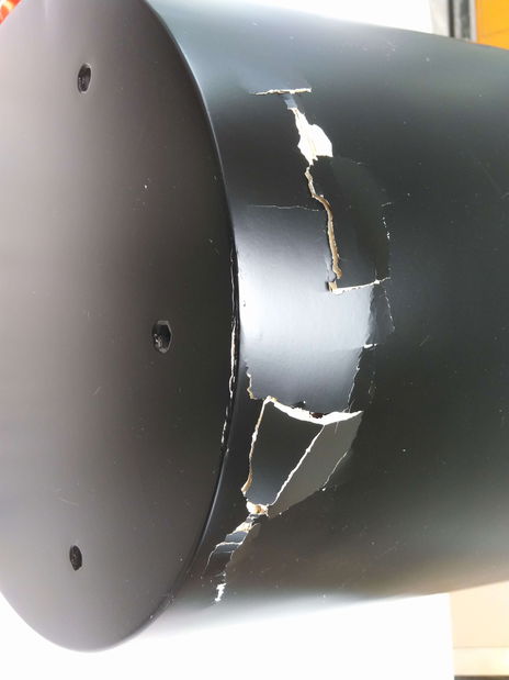 Jídelní stůl Alphonse (šedá + černá) (pro 4 osoby) *bazar