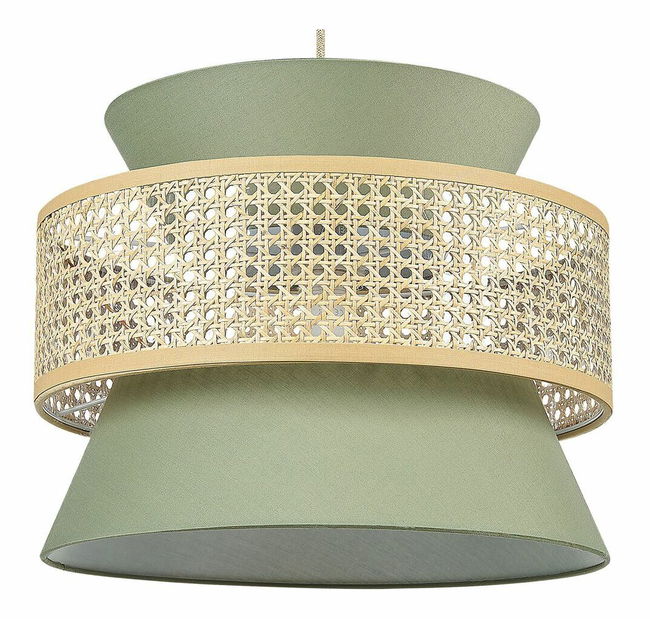 Závěsné svítidlo Luyza (zelená)