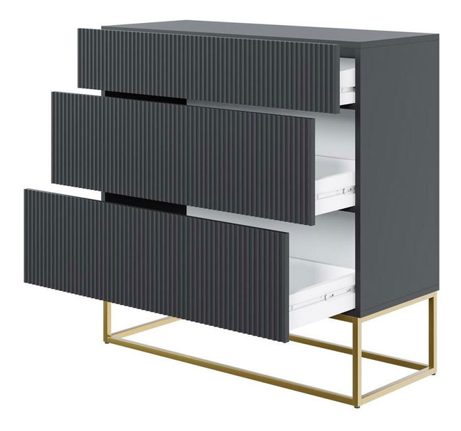 Komoda Vertigo V8 (černá)