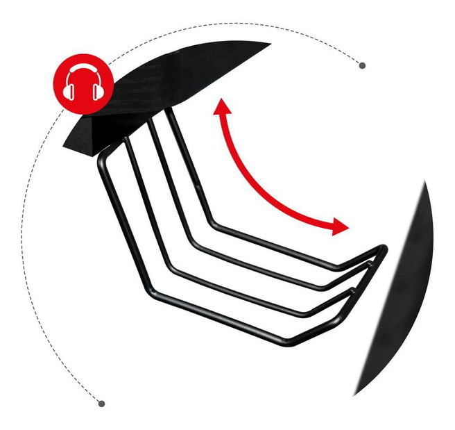 PC stolek Hyperion 2.5 (bílá)