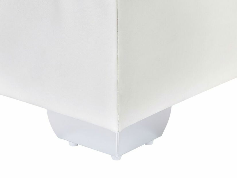 Boxspring postel 160 cm PREMIER (s matracemi) (bílá)