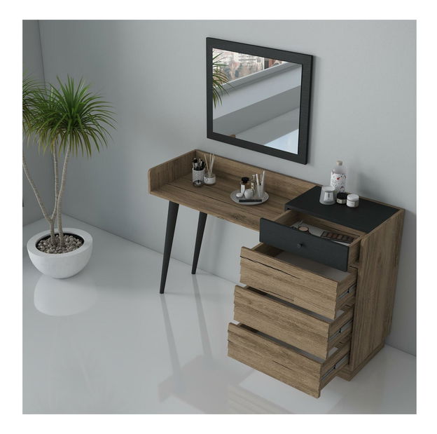 Toaletní stolek Franc 64 (ořech černý)