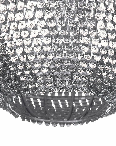 Závěsná lampa Siamo (stříbrná)