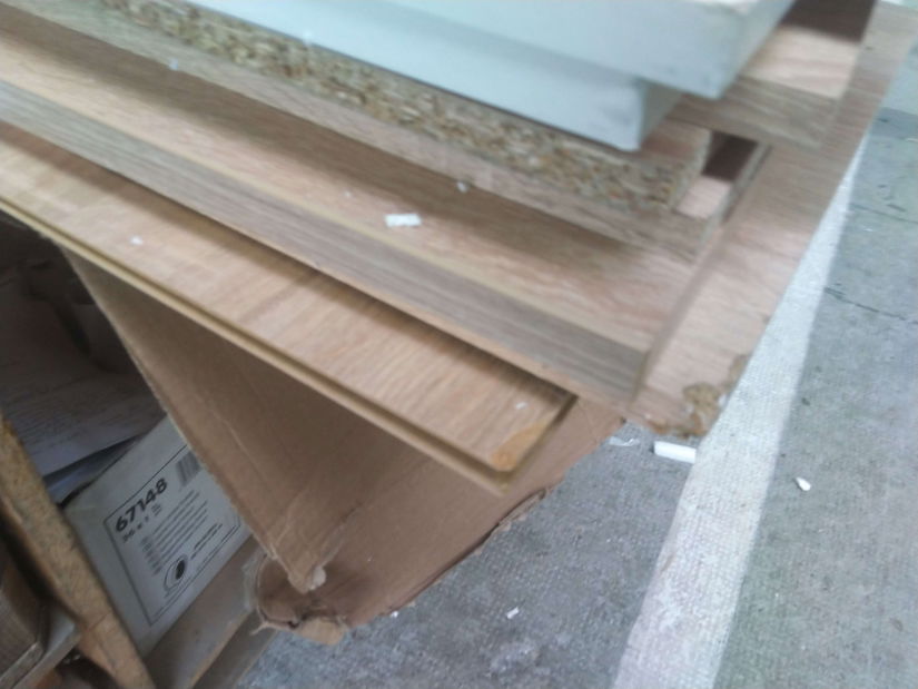 Skříňka Hansa 2 NEW 13 JH112 (dub sonoma + bílá) *bazar