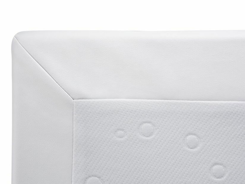 Boxspring postel 140 cm PREMIER (s matracemi) (bílá)