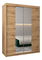 Šatní skříň 150 cm Toki 1 (Dub artisan + Dub artisan)