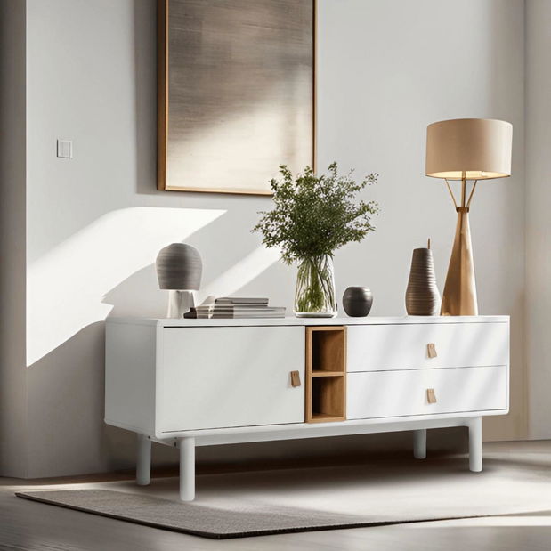 TV skříňka Apogeo (bílá)