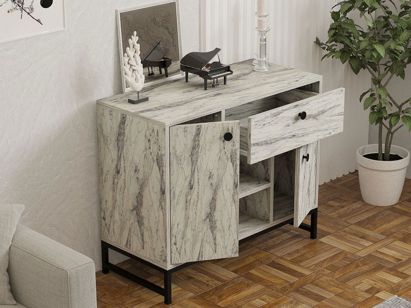 Komoda Ivonne (mramor frézie)