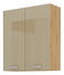 Horní kuchyňská skříňka Arryn 80 G-90 2F (dub artisan + lesk cappucino)
