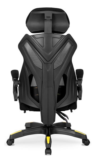 Herní křeslo Mananera (černá + žlutá)