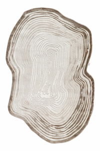 Koberec 100 x 300 cm Amora (béžová + bílá) 2