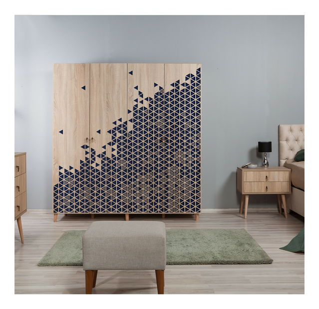 Šatní skříň Imaj 123 (dub sonoma)