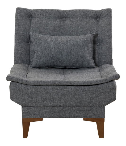 Sedací souprava 3+1 Santic (Tmavá šedá)