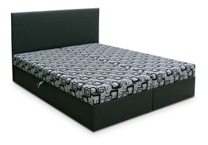 Manželská postel 160 cm Trachalio (s matrací)