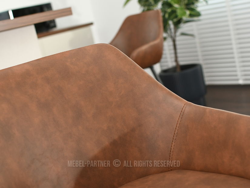 Židle Miguel (hnědá + černá)